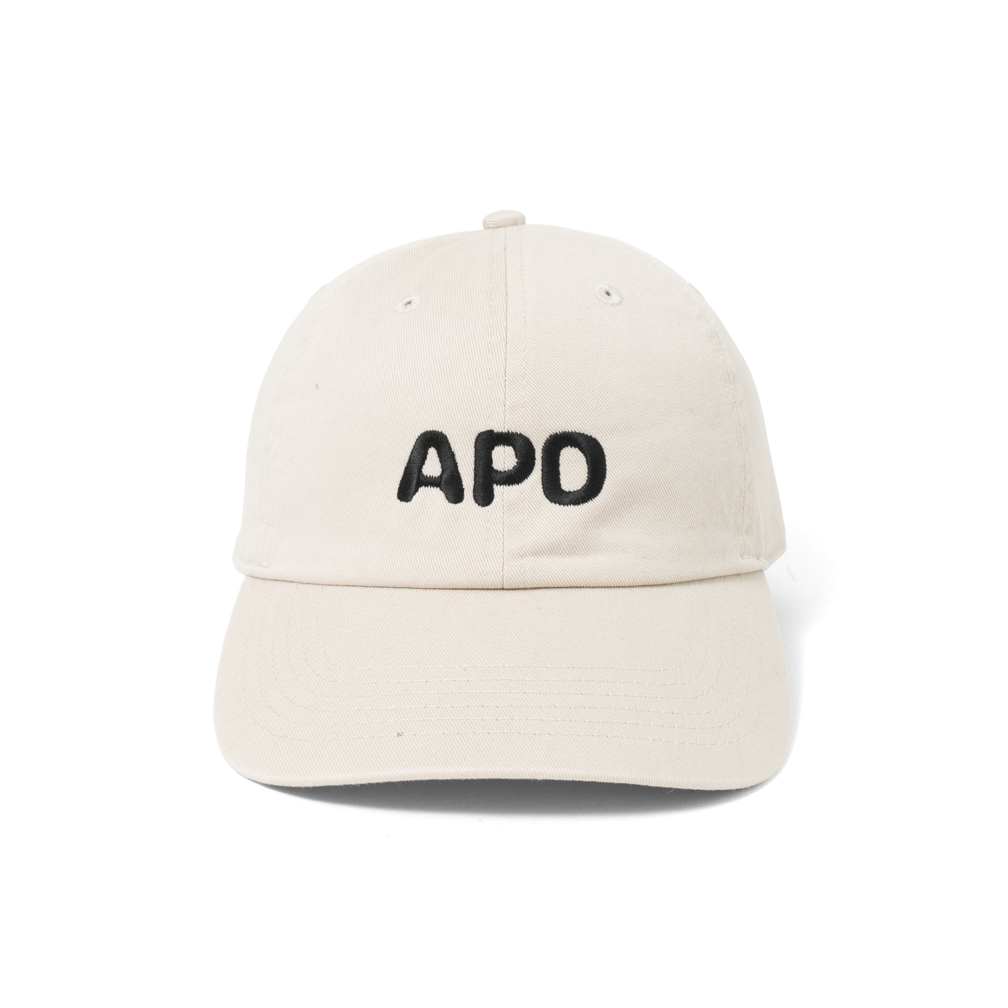 ALPSDR ROUND SHAPE LOGO CAP / PUTTY