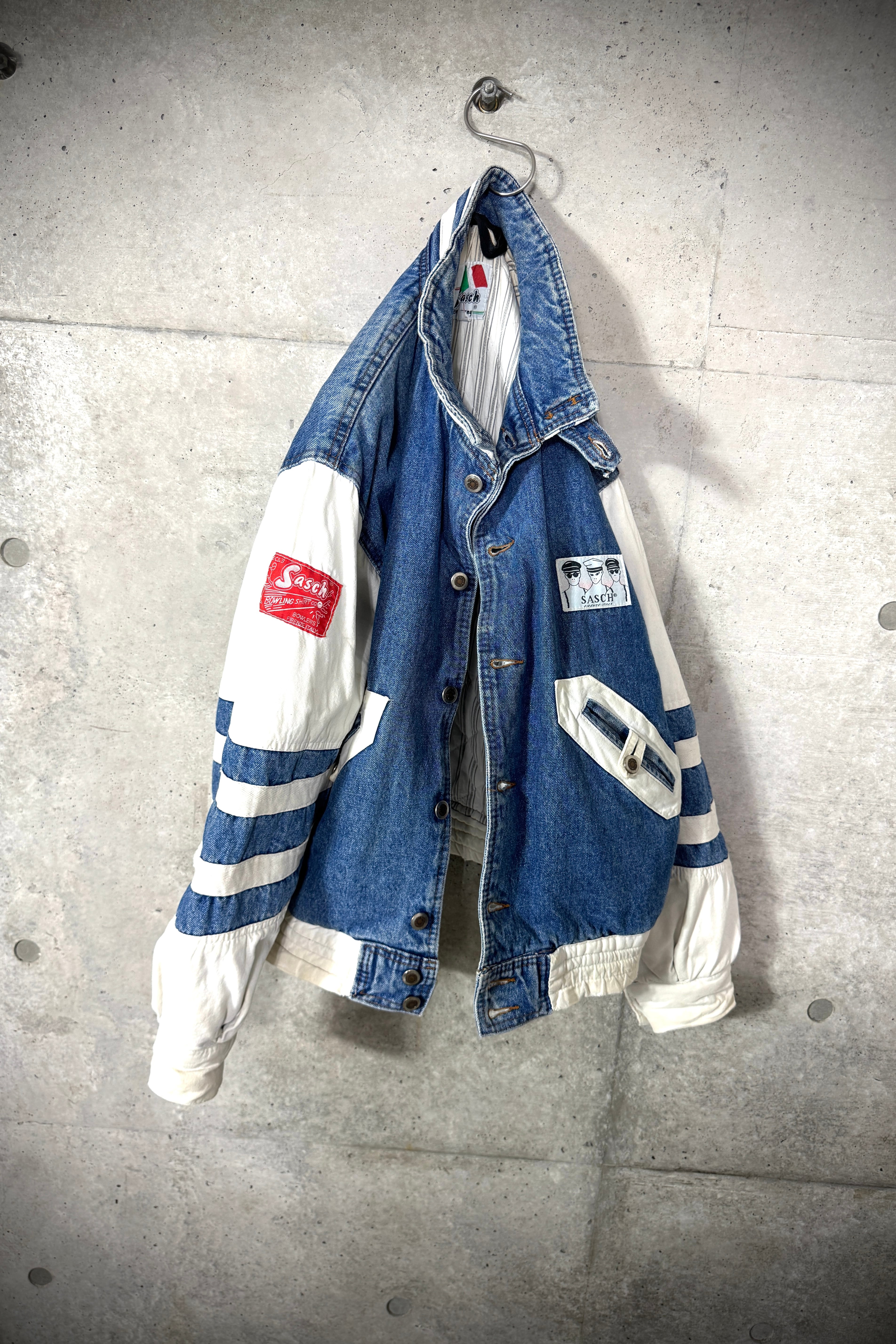 'ITALY" vintage denim blouson