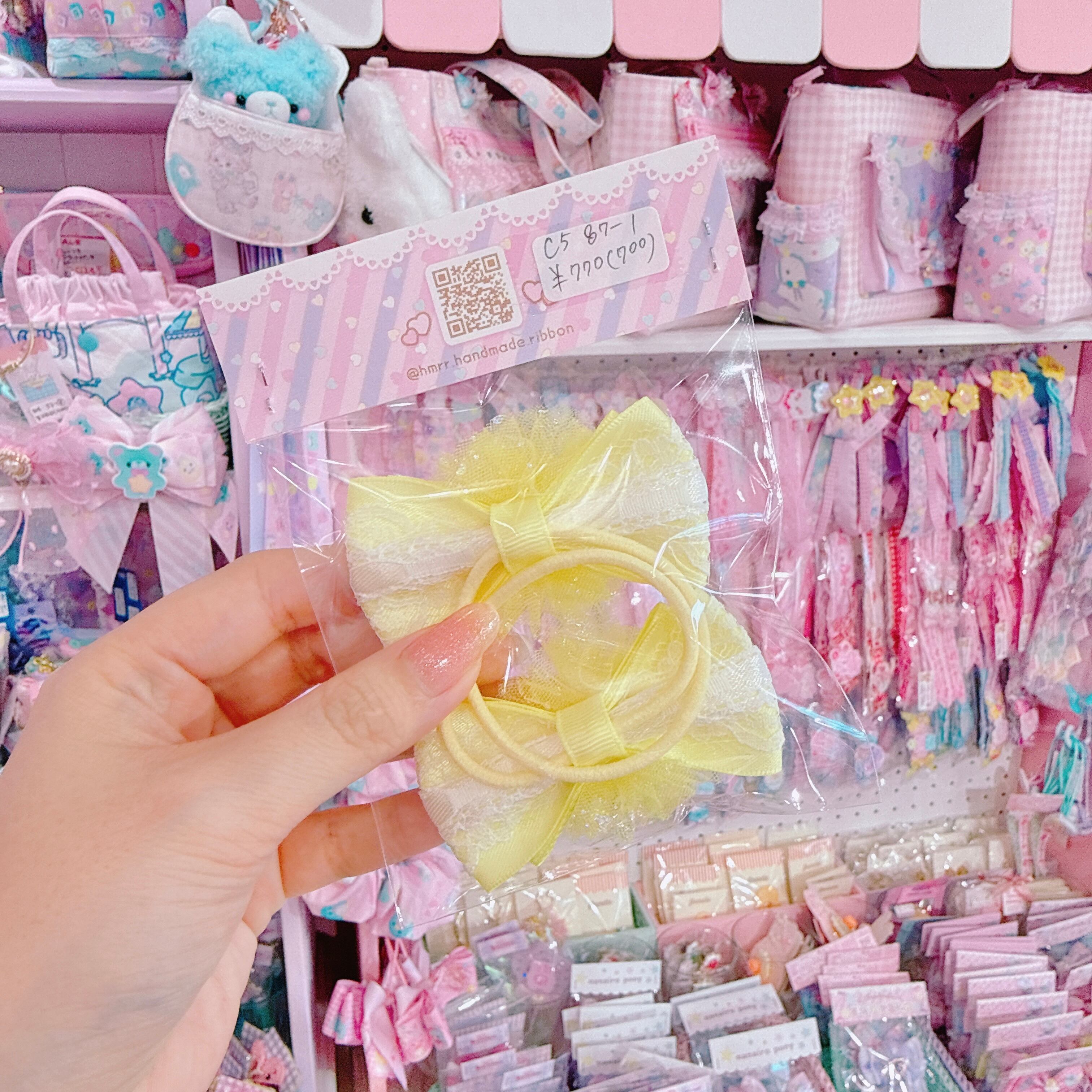 【C5】87-1推しカラーツインヘアゴム