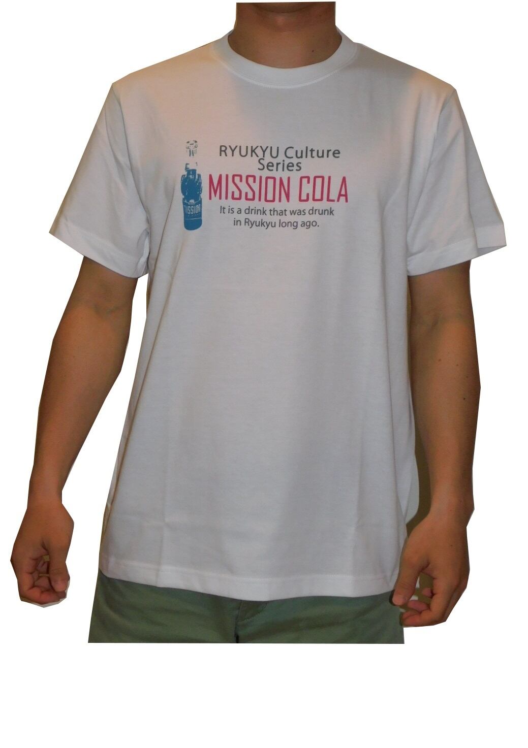 メンズ ミッションコーラ Tシャツ <ホワイト> 7-661 - 画像1