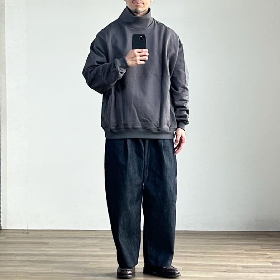 Ordinaryfits】60's PRINT CREW SWEAT “EDWARD/BRYCE” オーディナリー