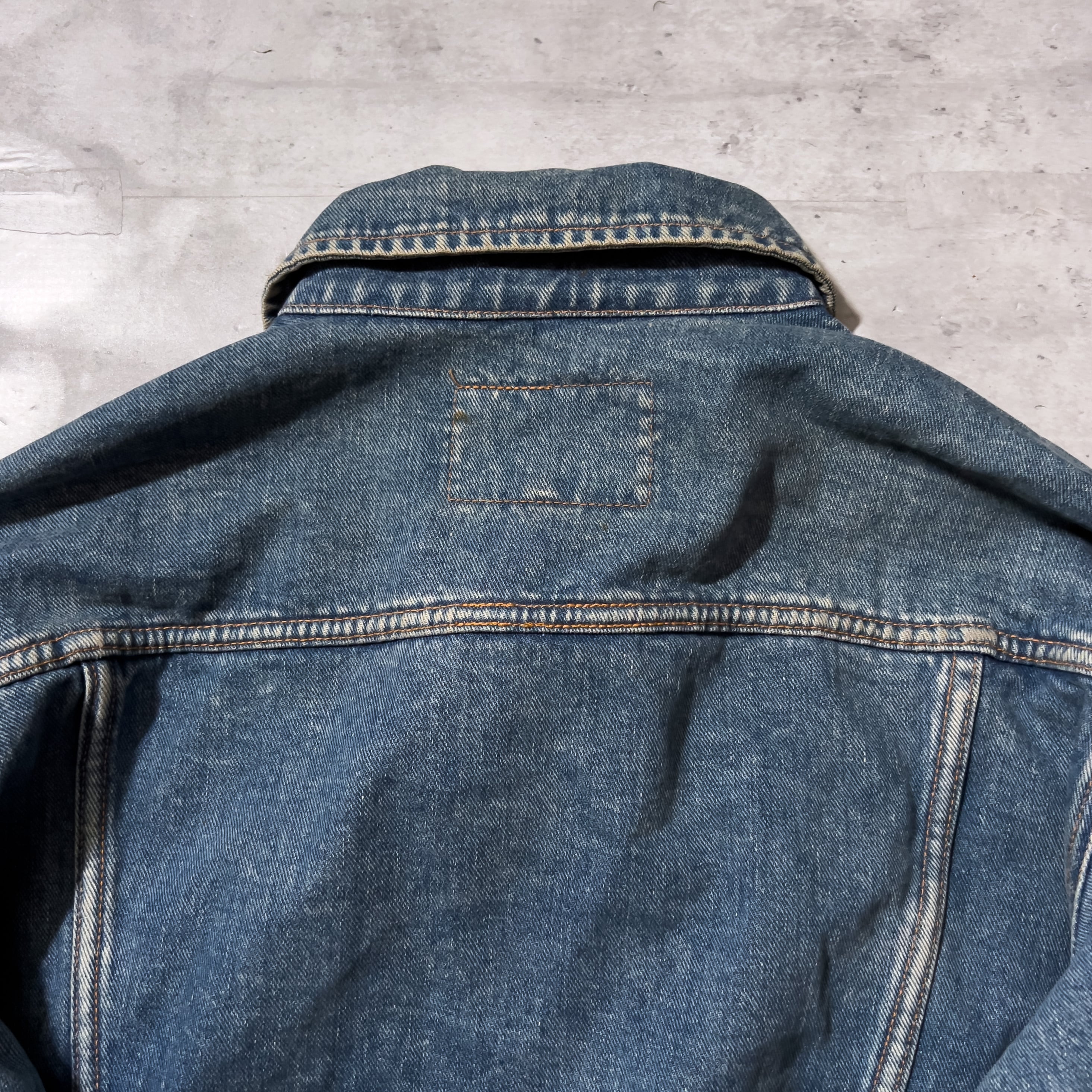 90s “ARMANI jeans” denim jacket made in Hong Kong 90年代 
