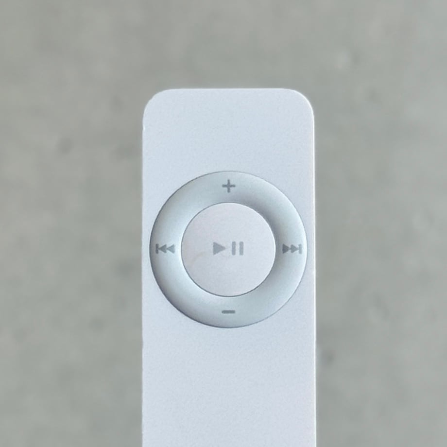 【動作品】Apple 初代 shuffle 512MB | 新品バッテリー交換済 充電ケーブル不要】Apple 初代 iPod shuffle 512MB | 新品バッテリー