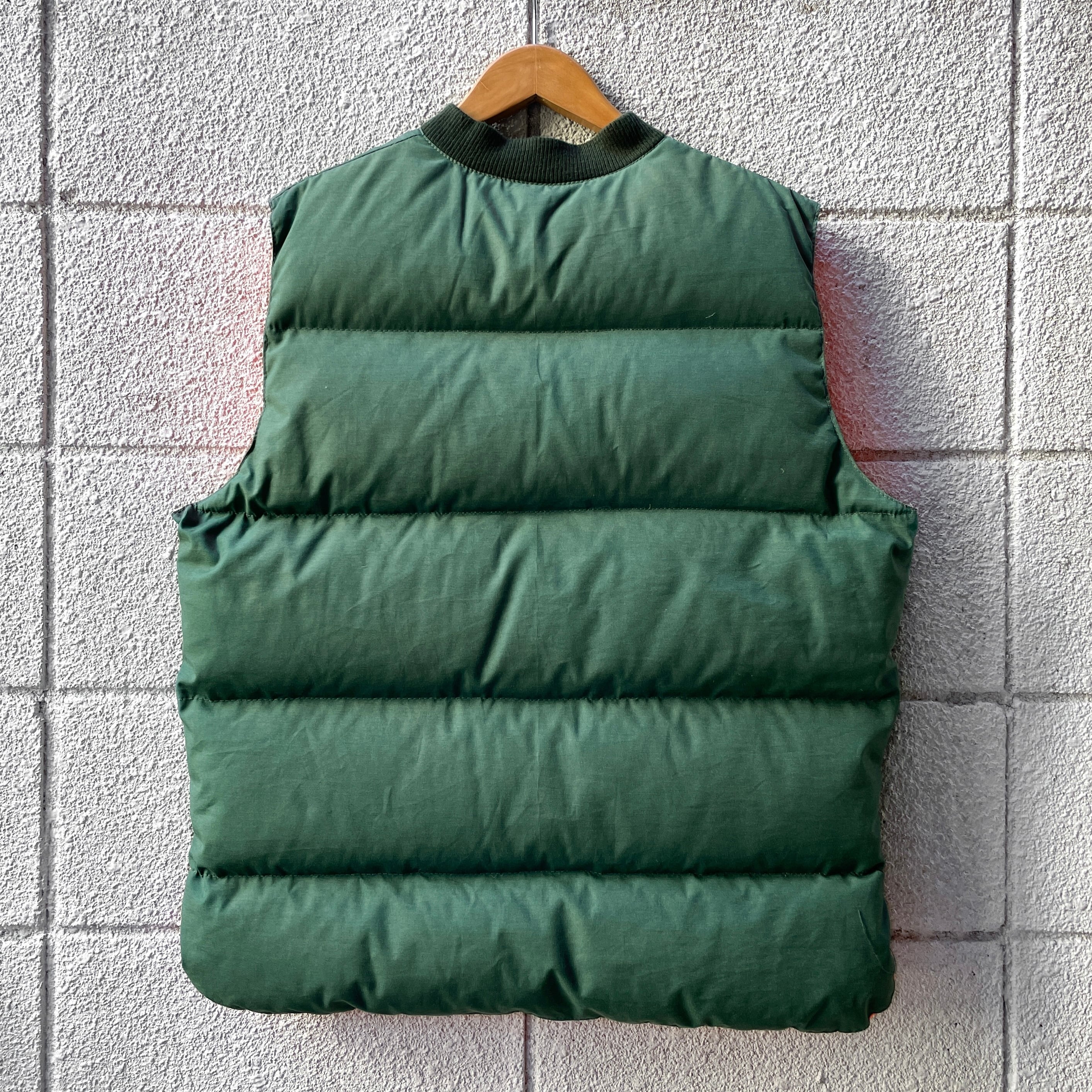 80's カナダ製 Reversible Down Vest M / ダウンベスト リバーシブル 古着 ヴィンテージ