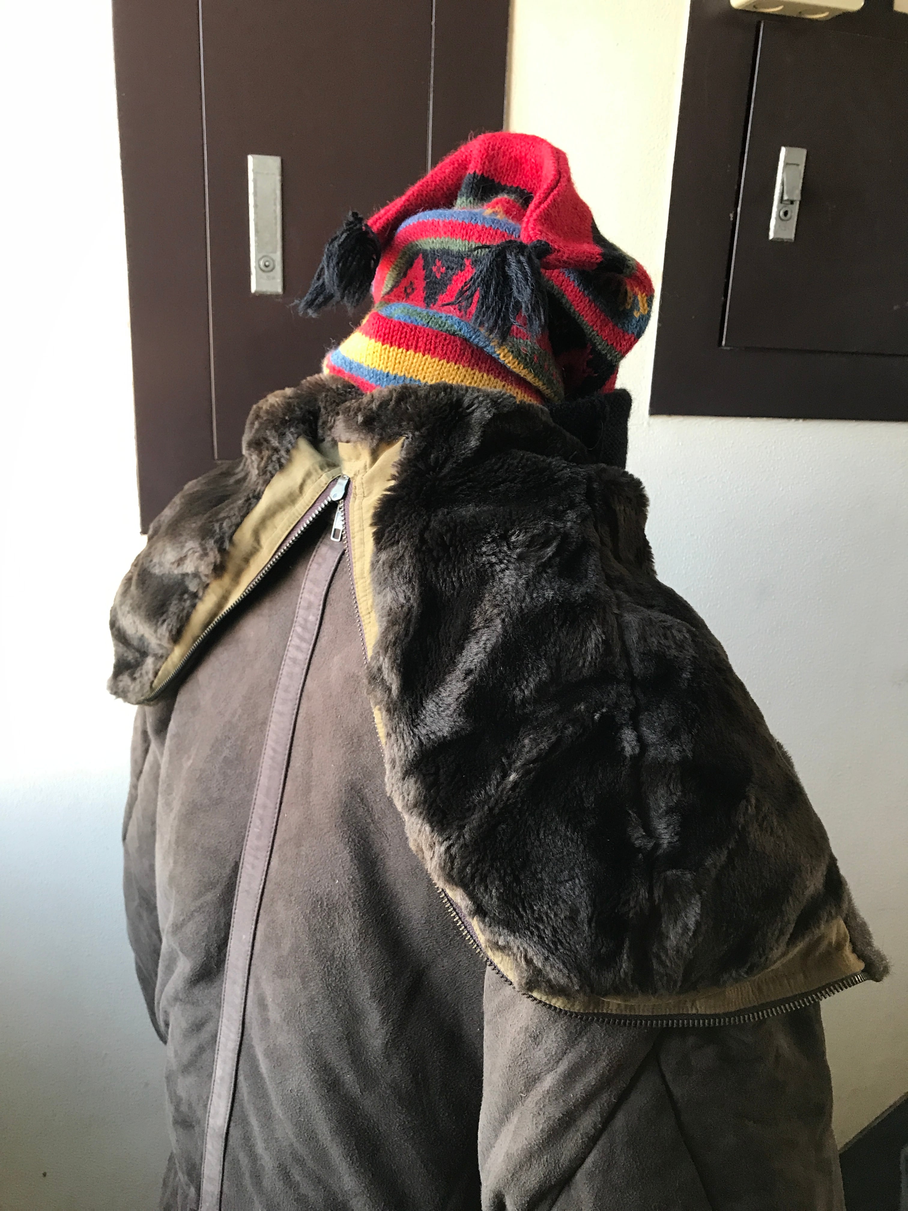 1980's 【odds on】by AKIRA ONOZUKA Yeti Leather Coat | ETRAK 1980's 【odds on】by AKIRA ONOZUKA Yeti Leather Coat | ETRAK