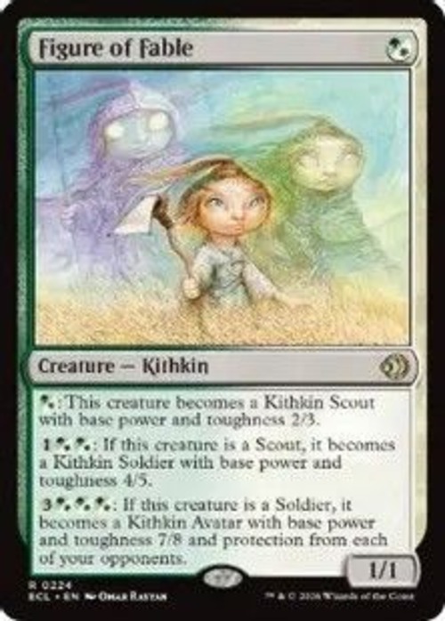 MTG《寓話の大立者/Figure of Fable(ECL)》英語