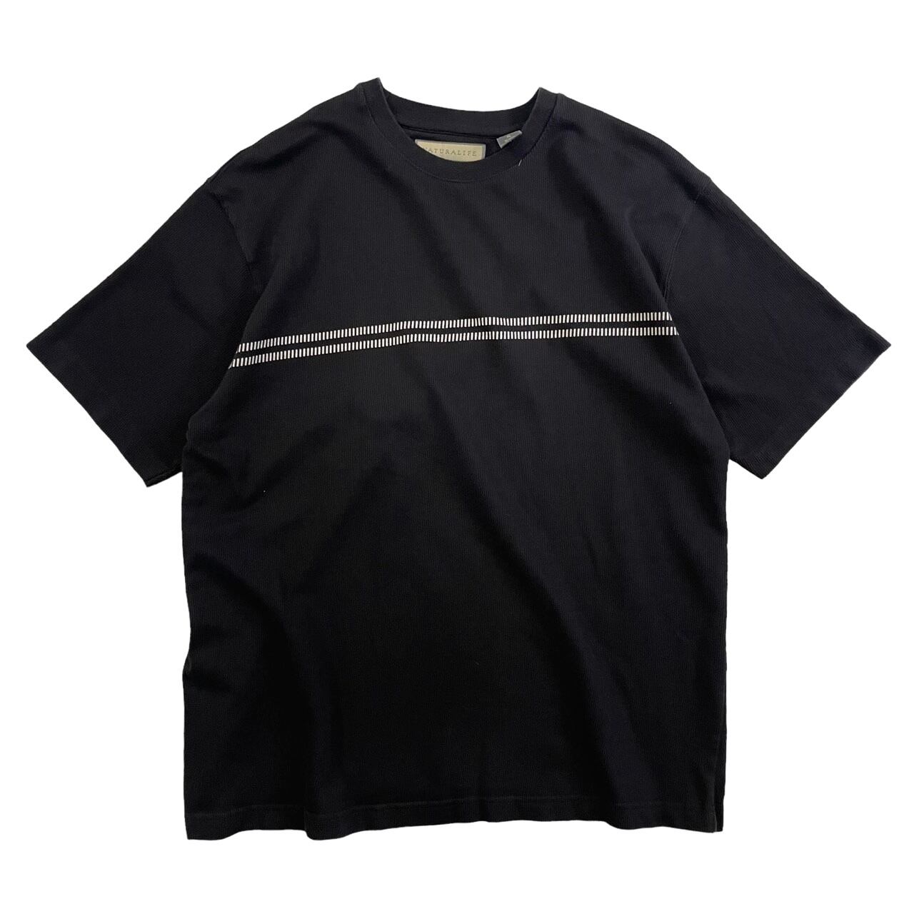 1990's knit T-shirt #F593