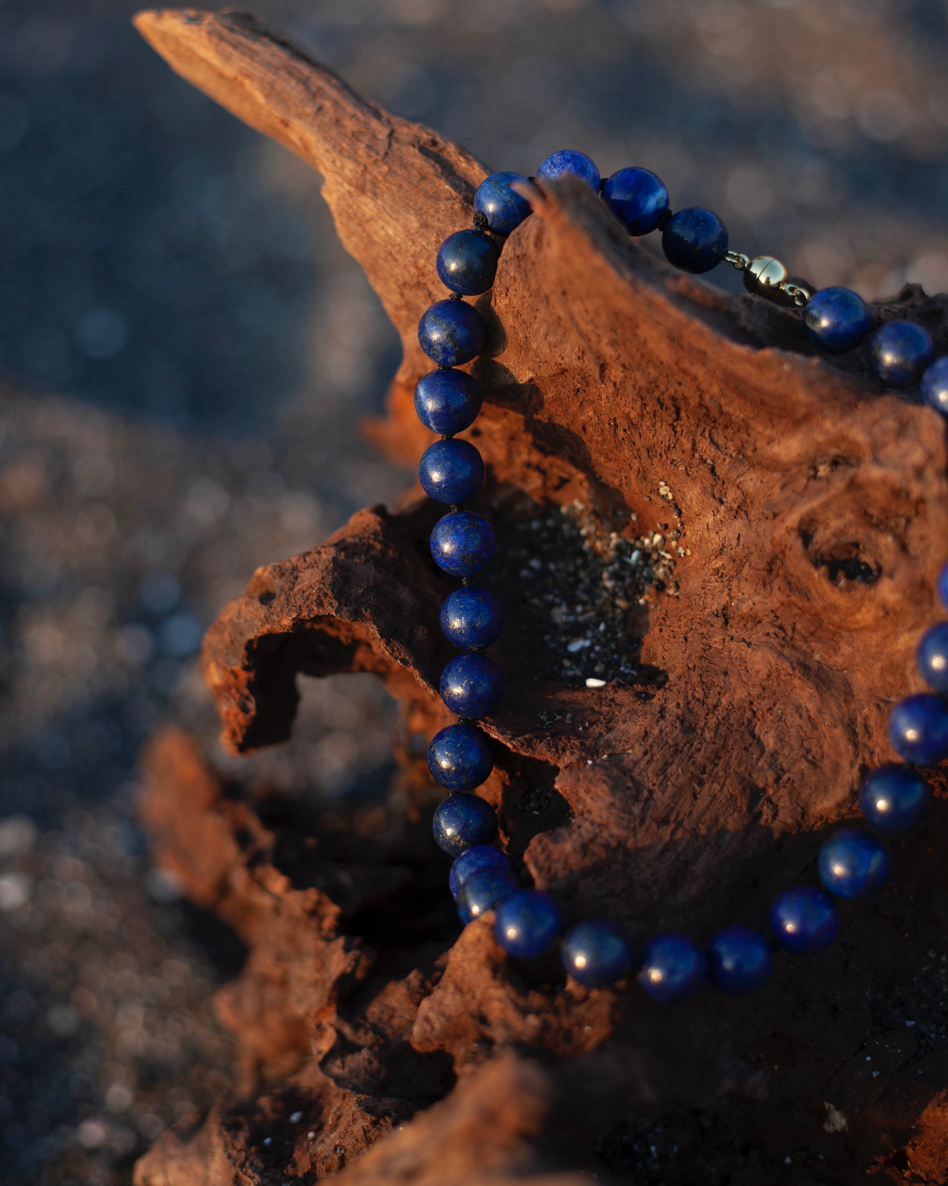 新品　Halo ラピスラズリ ネックレス 約40cm Lapis Lazuli Necklace | halo
