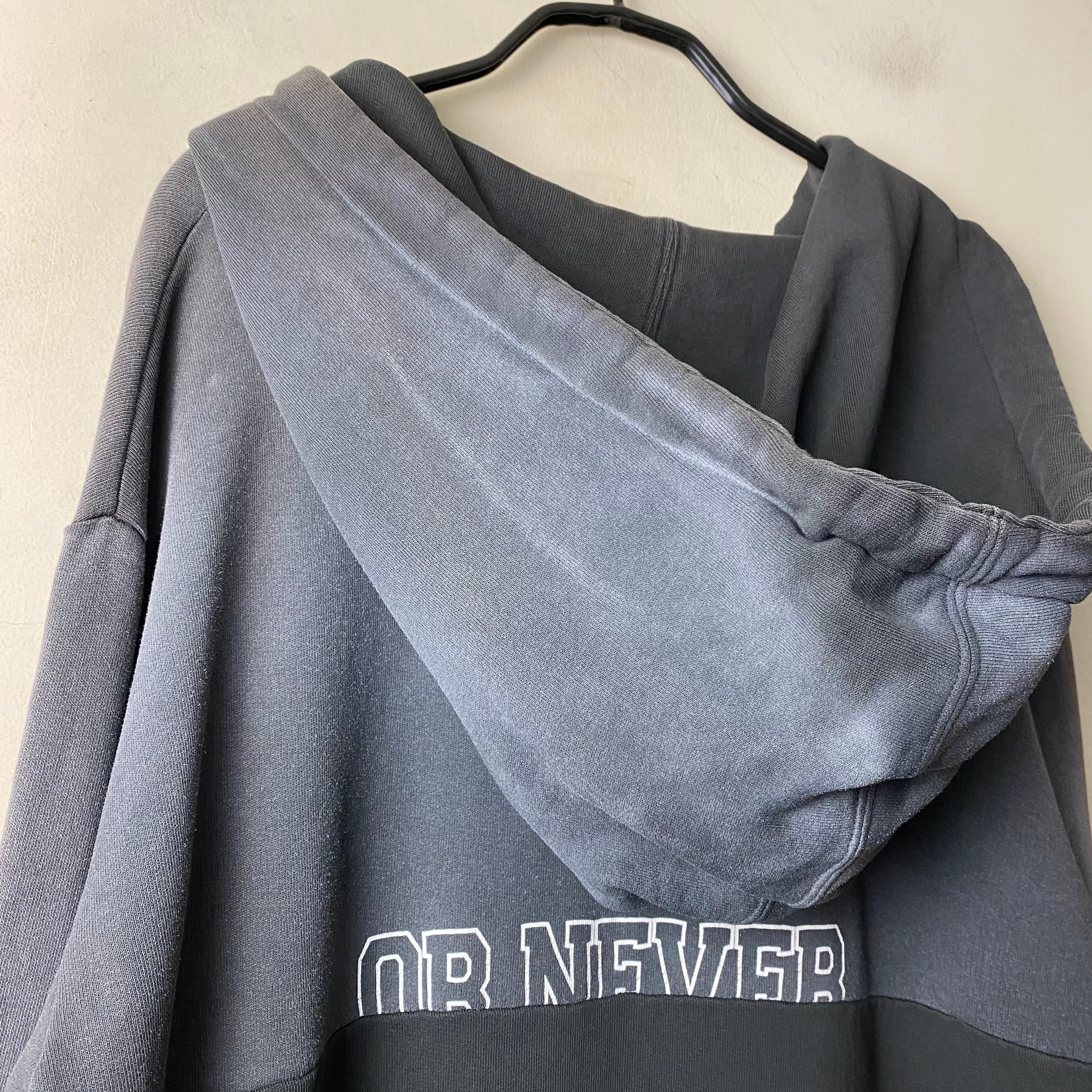 2017AW SAINT LAURENT PARIS sweat parka “love me forever or never 