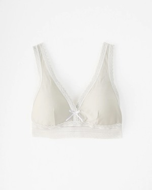 ［淡雪］シルクソフトブラ L / くらしきぬ