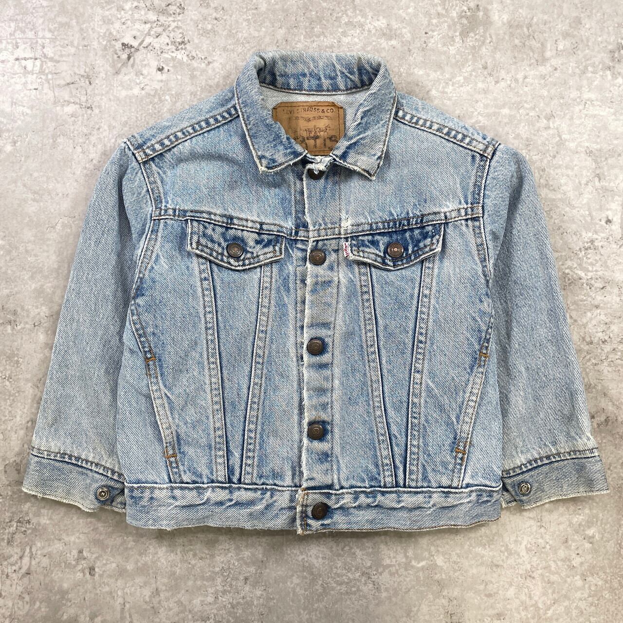vintage リトルリーバイス　24MO ロンパース　古着 kids】90年代 USA製 Little Levi's リトル リーバイス デニム