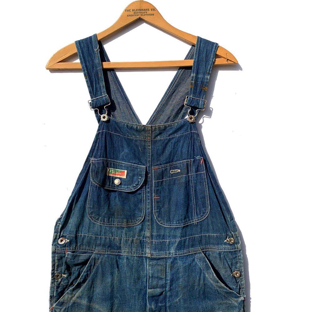 Vintage Denim Overalls [1940s] [Another Peabody] Vintage Denim