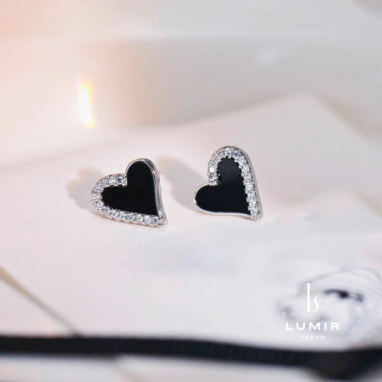 ジルコニアハートヴィクトリアンピアス