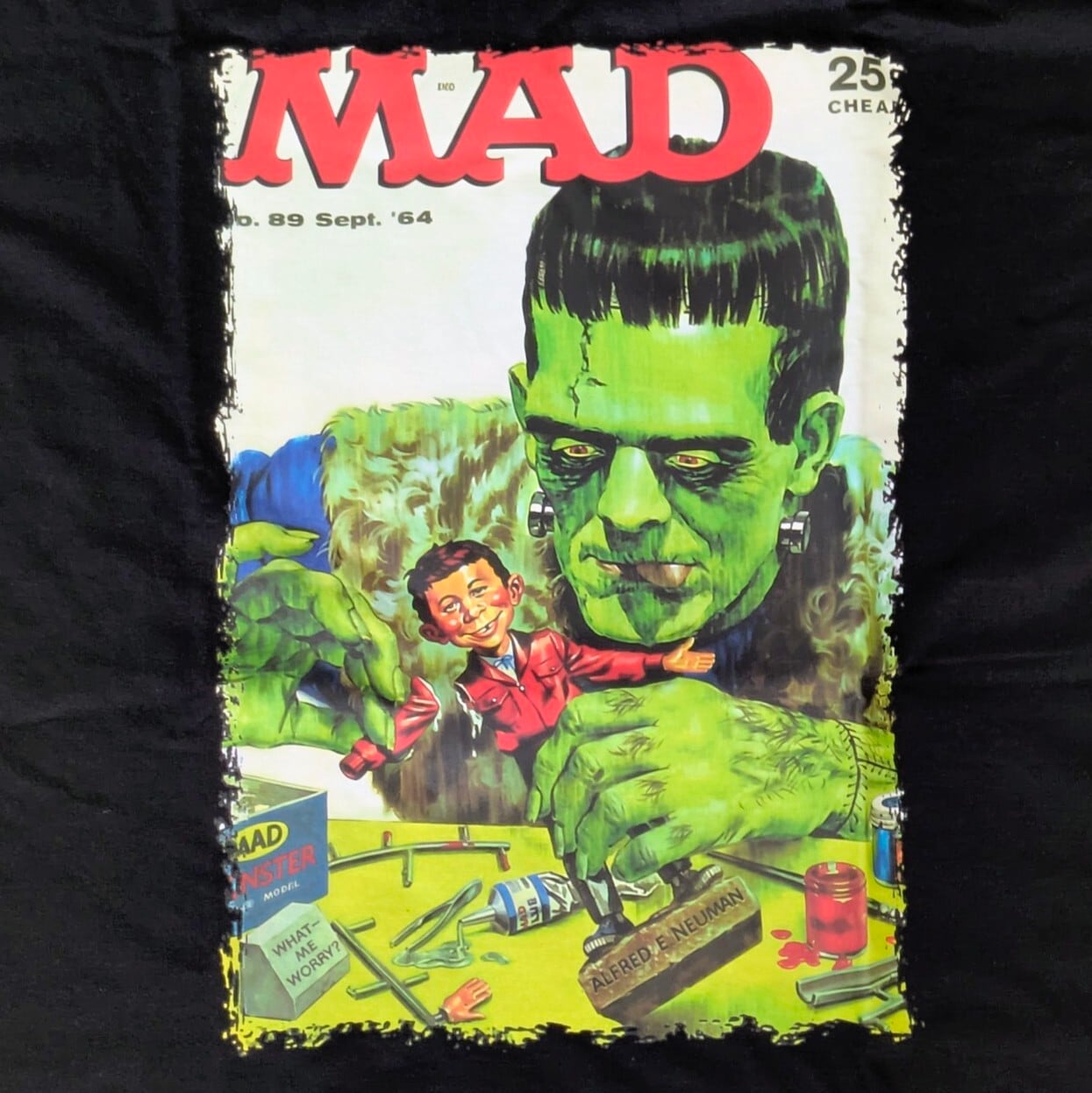 激レアビッグサイズ　MAD ALFRED E NEUMAN マッドマガジン　壁掛 MAD Magazine（マッドマガジン）】MAD アルフレッド・E・ニューマン