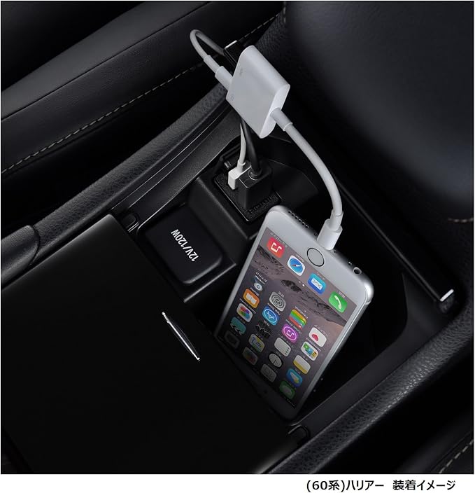 アルパイン(ALPINE) トヨタ車用 ビルトインUSB/HDMI接続ユニット KCU