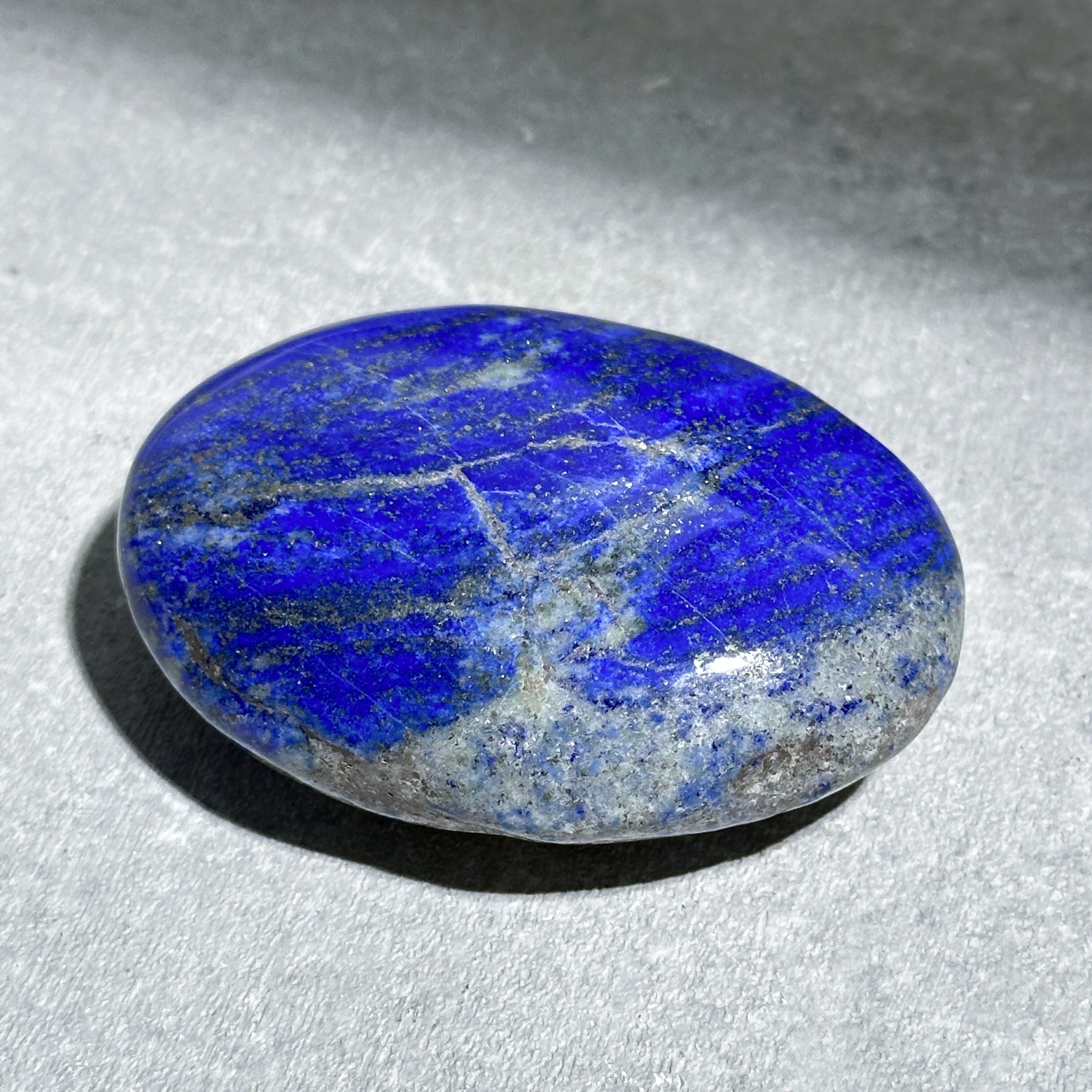 ラピスラズリ パームストーン83◇ Lapis Lazuli ◇天然石・鉱物