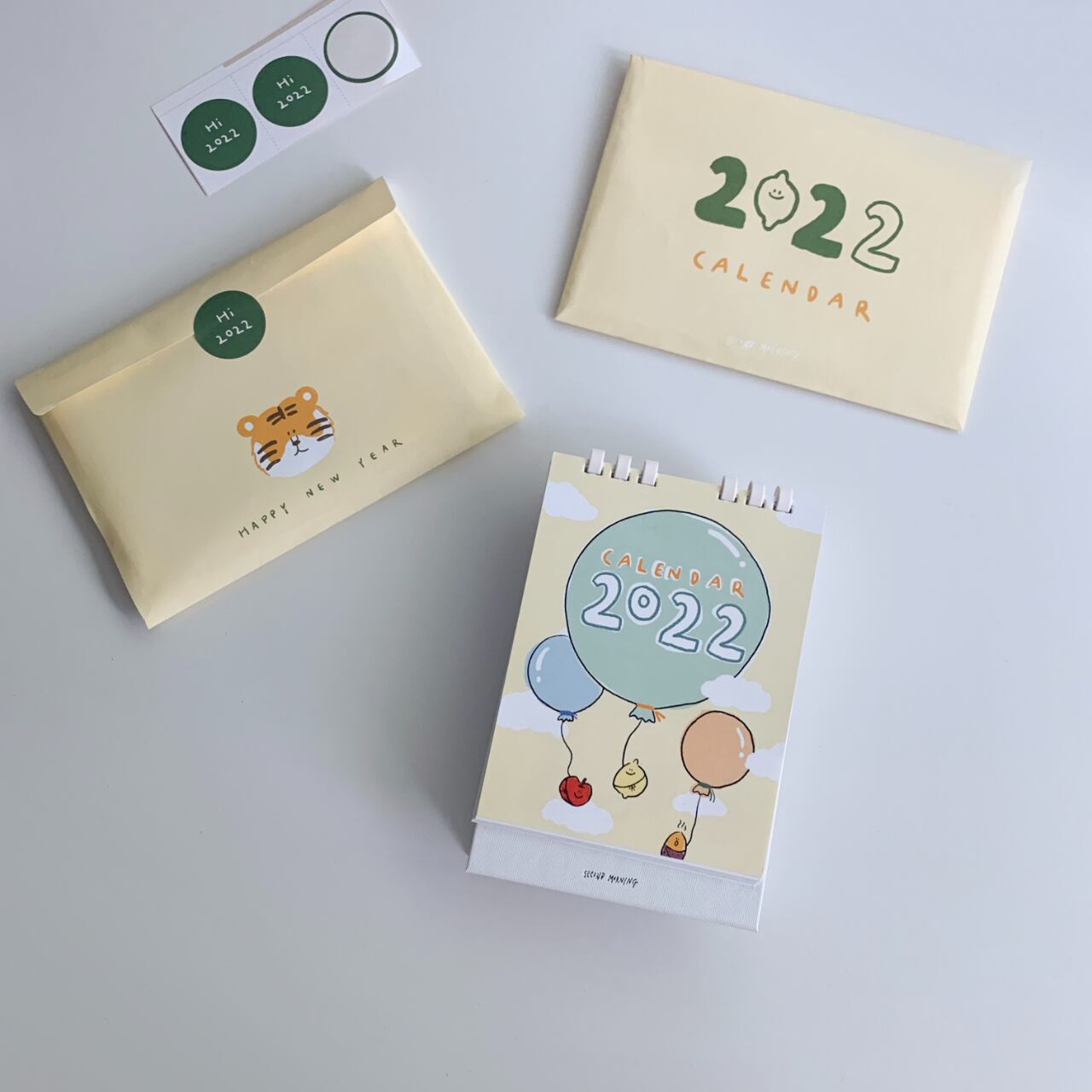 Second Morning] 2022 Semo 卓上 カレンダー | Moim