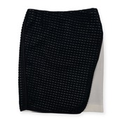 ADORE アドーア メッシュ デザイン タイトスカート サイズ 36 /レディース/ブラック×ホワイト/日本製