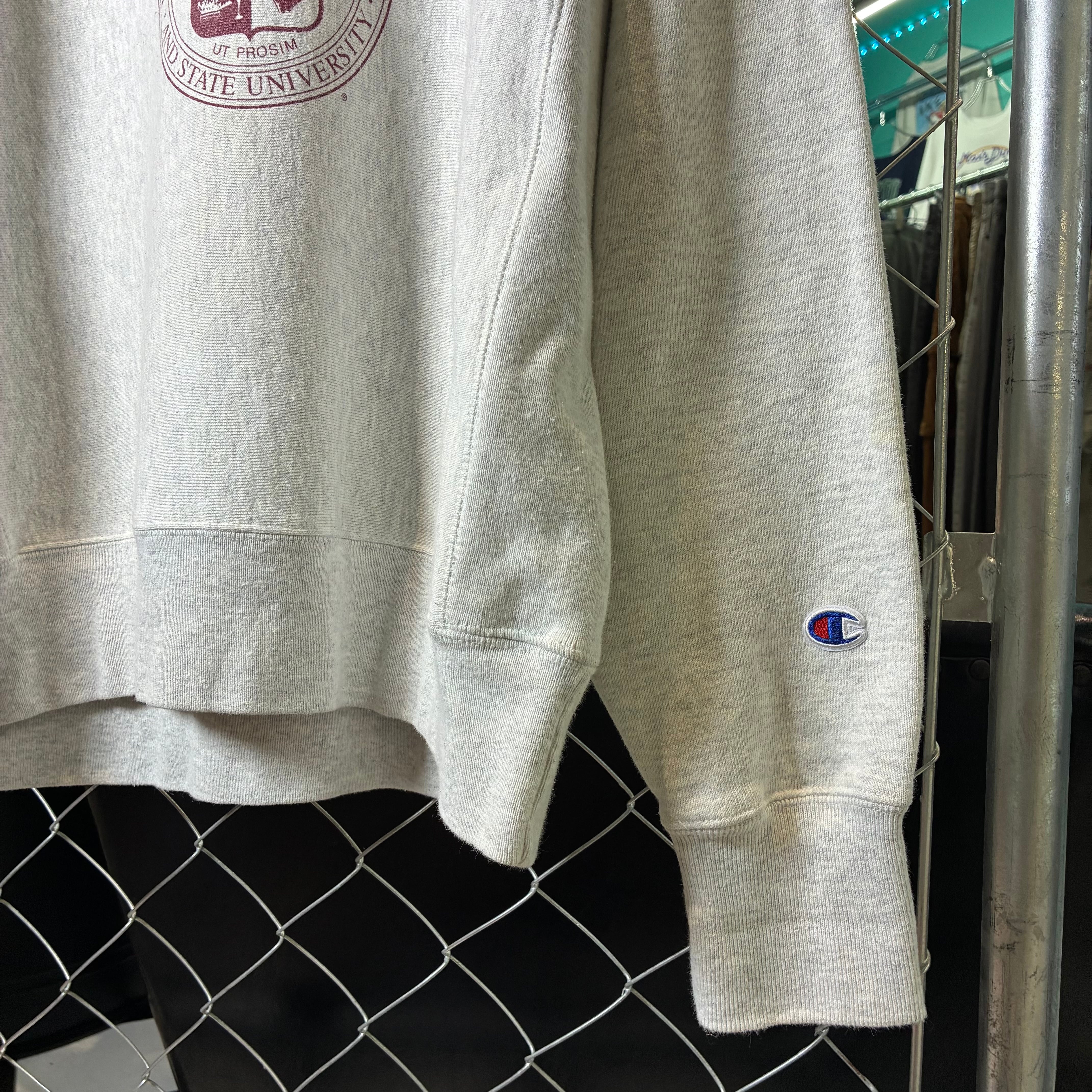 Champion REVERSE WEAVE スウェット VIRGINIA TECH グレー M | 古着屋