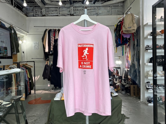 TRAVIS SCOTT CACTUS JACK NOT A CRIME TEE PINK XL 91279