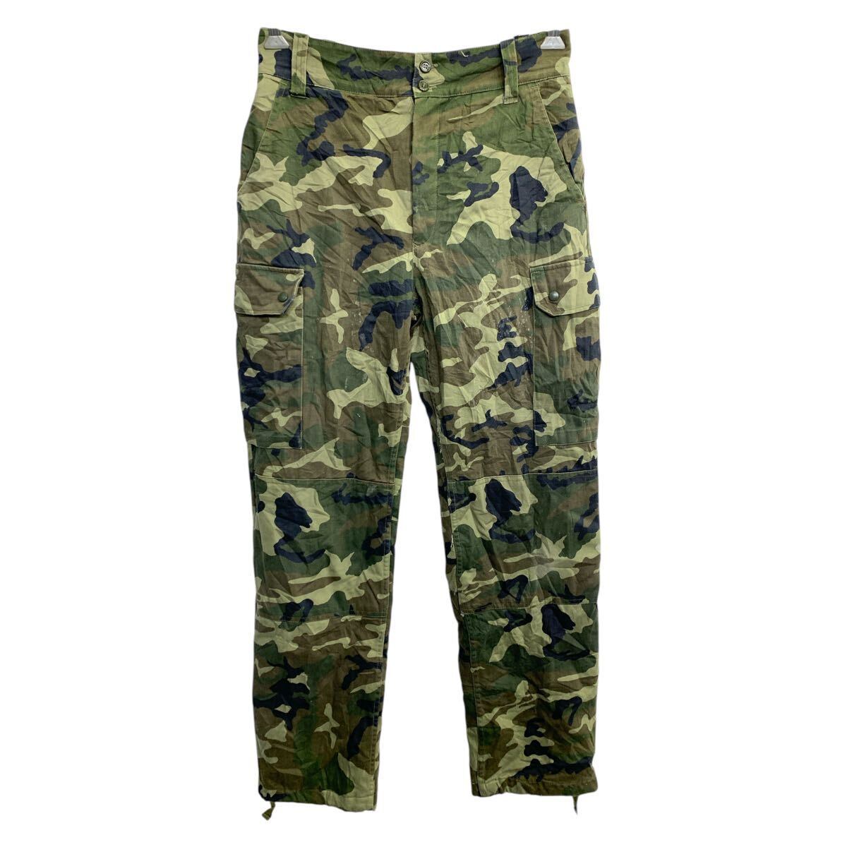 90年代 オーストラリア軍 FADAカモ ミリタリーカーゴパンツ メンズW27