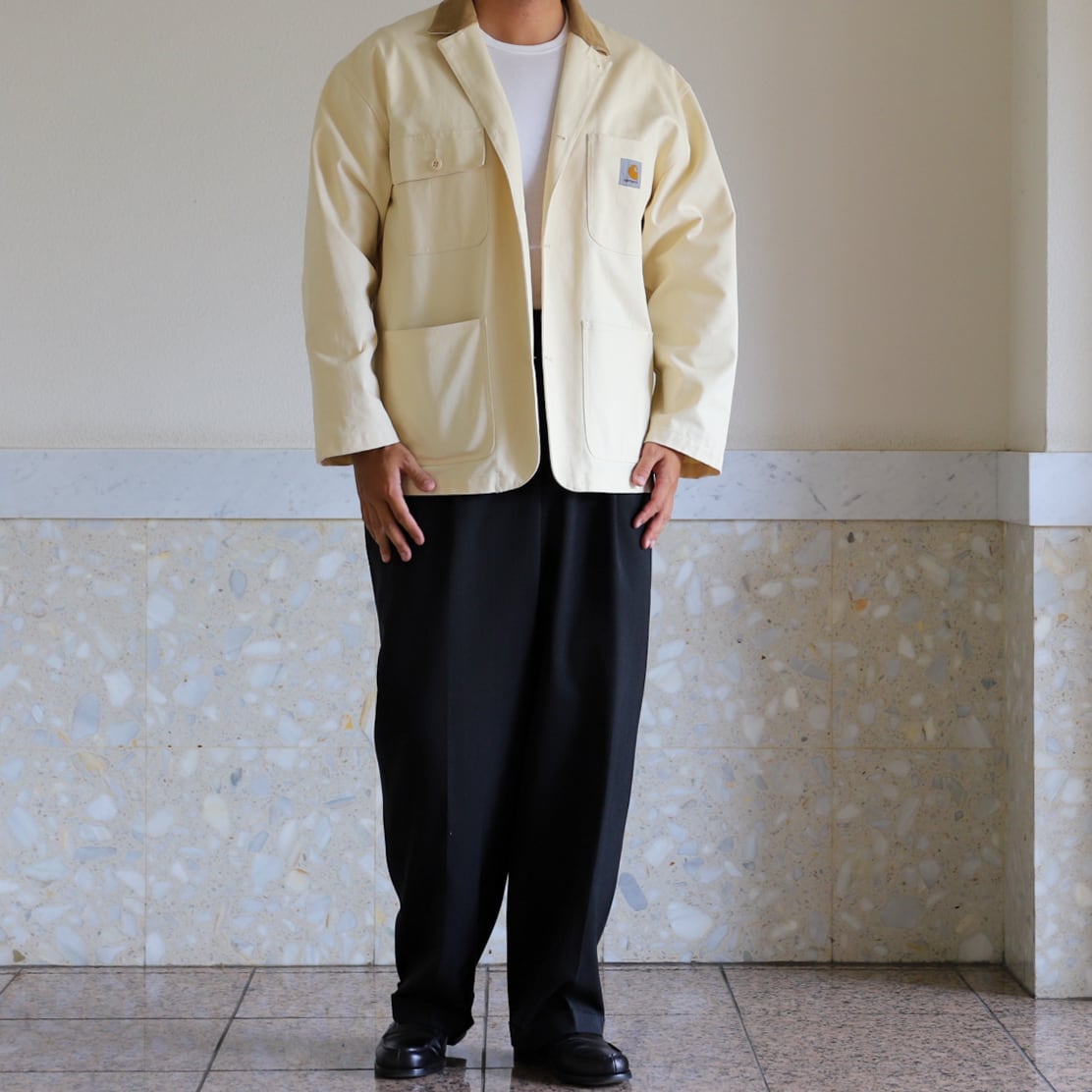 極美品】PRONT UOMO special vintage wool slacks pants W40 charcoal