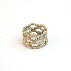 Raw brass Ring RG-038