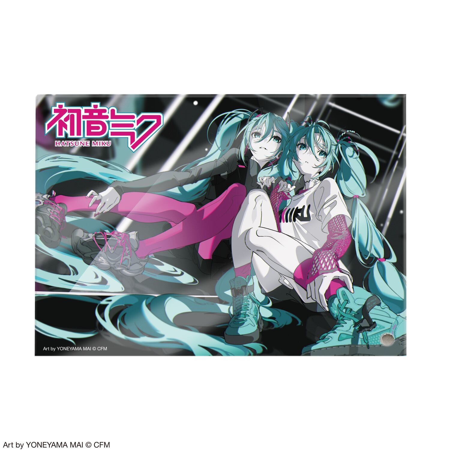 初音ミクアクリルパネル（米山舞描き下ろし） | 雪ミク スカイタウン 