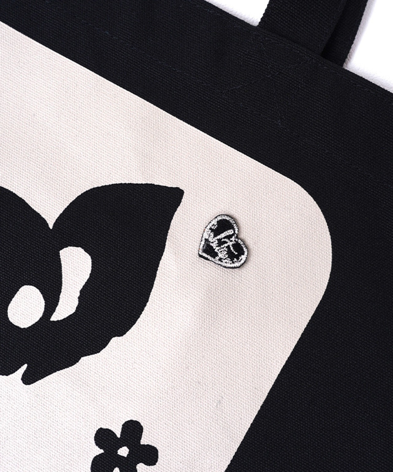 【直営限定ITEM】COOLA DOG プリントトートバッグ (BLACK)　CQ-48549H