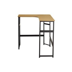 コーナーデスク 【幅147cm ナチュラル】 スチール アイアン デスク 机 df3b86016e7fbfc2c239356eb82313