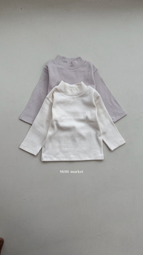 mimi market［取寄］eyelet tee 25winter 아일렛PT