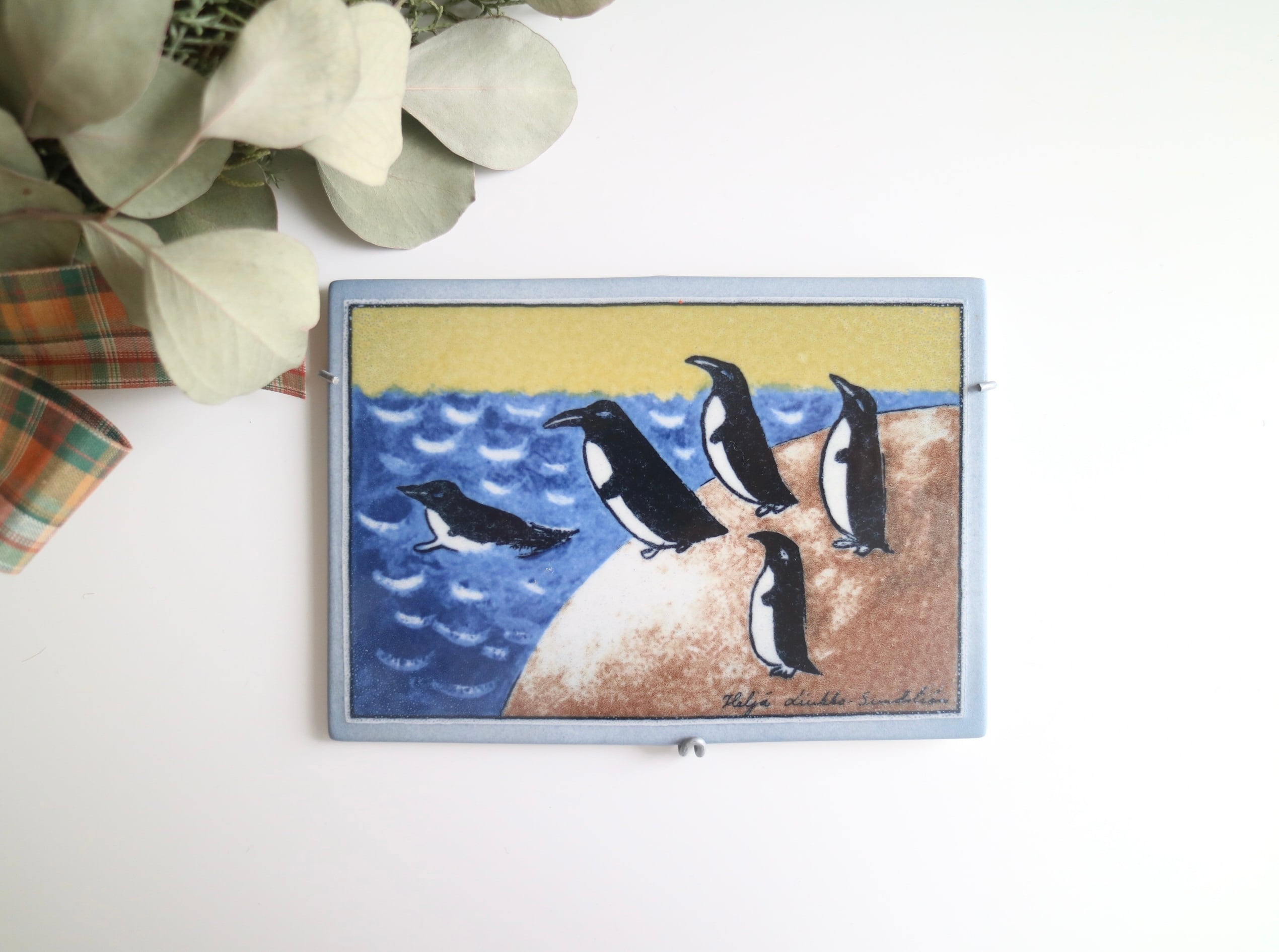 ARABIA / Helja ヘルヤ / ウォールプレート Rohkeutta No.6404