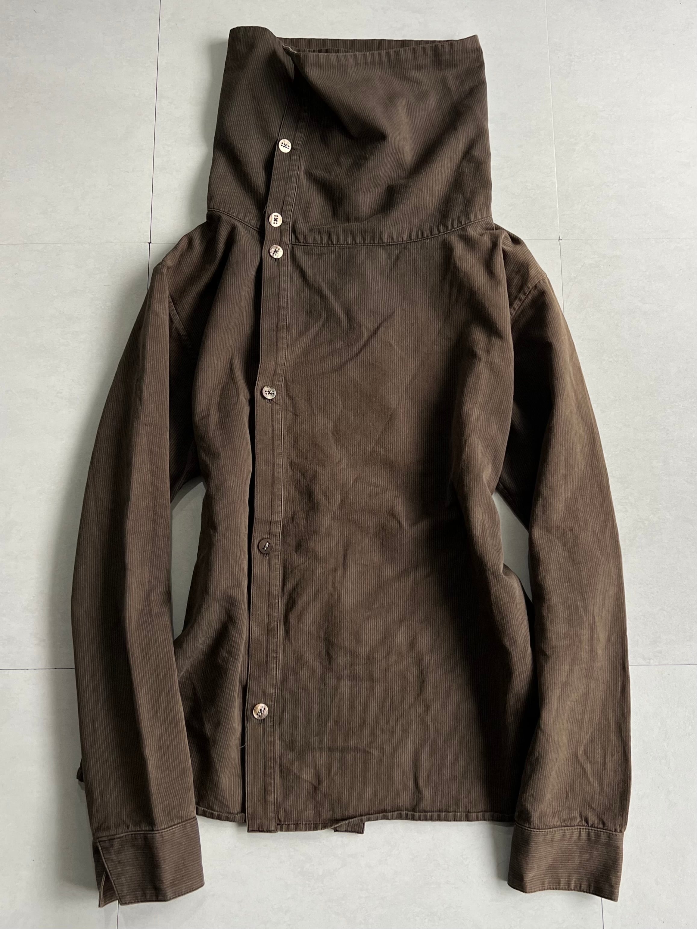 "ALEXANDER LEE CHANG" Deformation Button Shirts Jacket