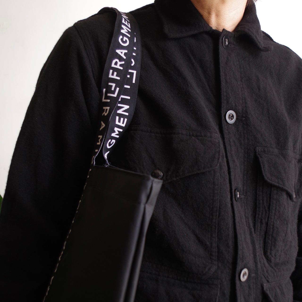 FRAGMENT DESIGN × RAMIDUS   TOTE BAG (L)