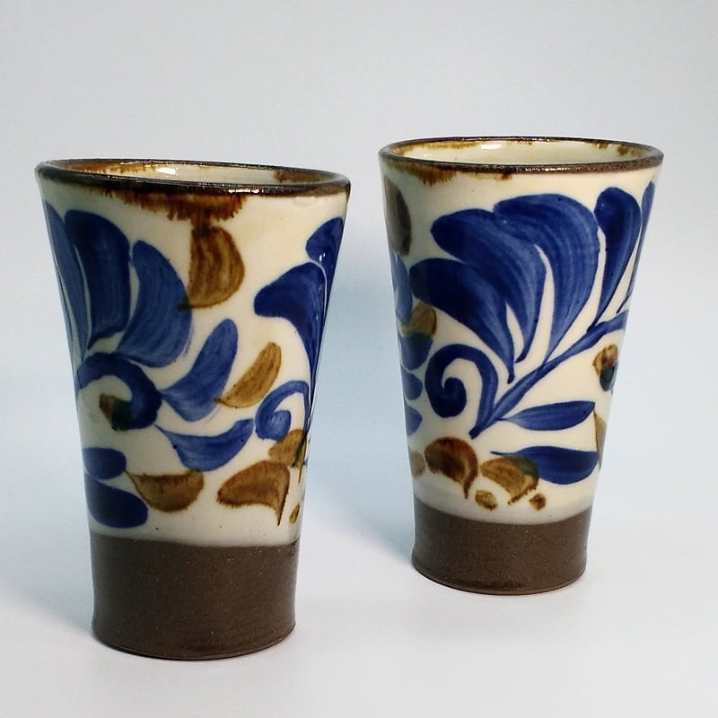 350ml缶に丁度いいフリーカップ 【やちむん工房與那嶺】 | 沖縄の工芸