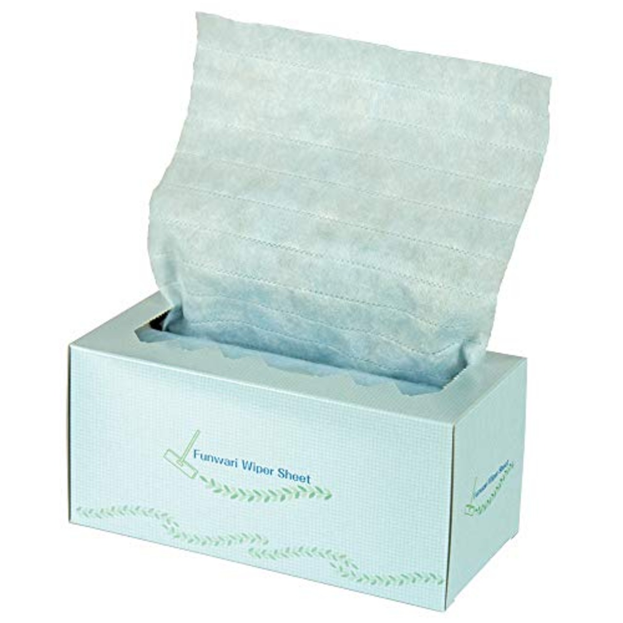 アズマ工業(Azuma Industrial) アズマ ワイパー取替シート TKふんわりワイパーシート50枚ロールBL シート幅30×20cm ブルー 薬剤不使用のドライシート