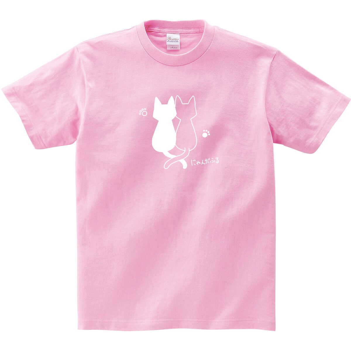 にゃんだふる ネコ 猫 Tシャツ cat07 猫服 ゆるキャラ ねこ柄 猫柄