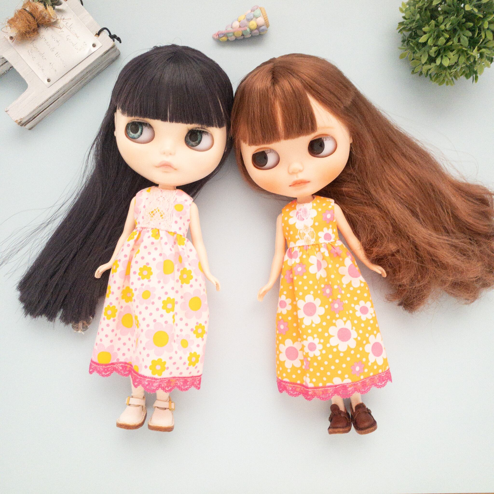 お洋服を増やしたい！リカちゃんワンピース2枚セット①~⑤ | dollkamiyu