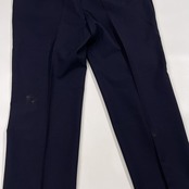 J.PRESS ジェイプレス 裾ダブル スラックスパンツ ボトムス 約W86cm /メンズ/ネイビー/アイビー/トラッド