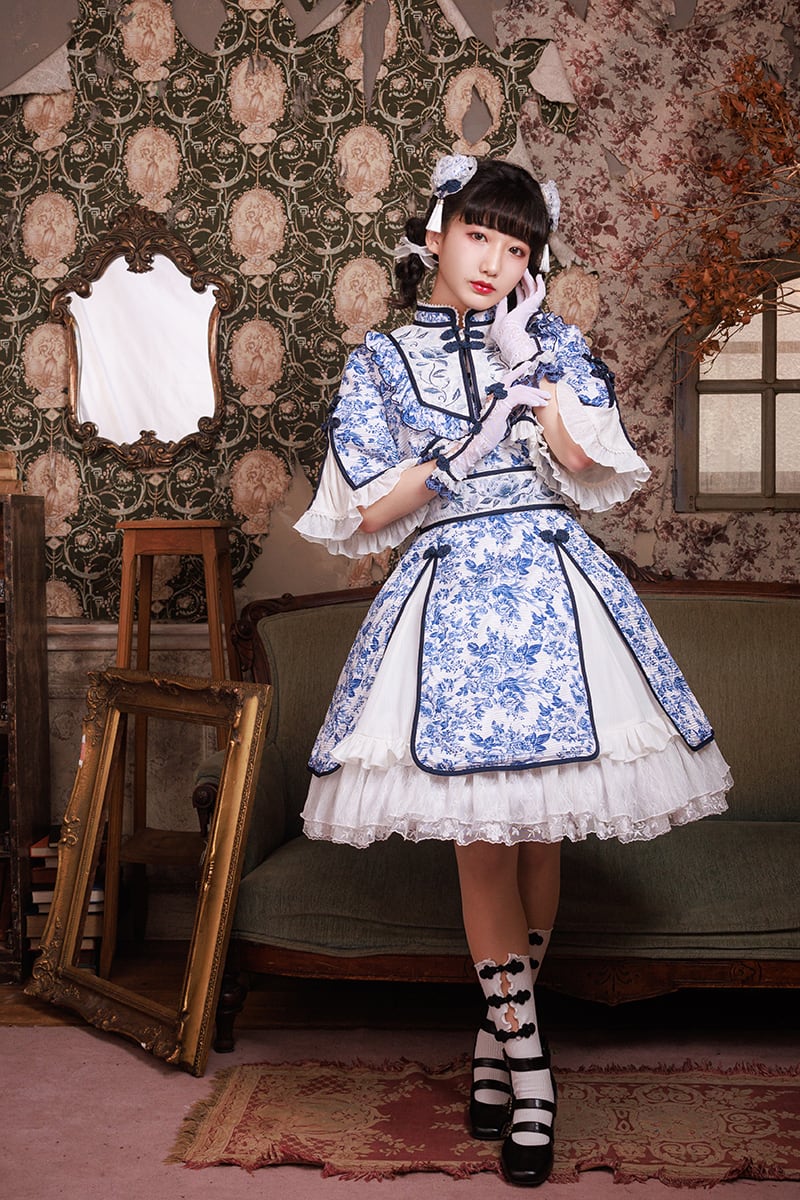 青華磁 レース手袋 | HoshibakoWorks