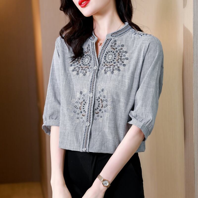 初回送料無料 夏の新作 ファショントップス おしゃれ洋服 人気トップス ブラウス カジュアル