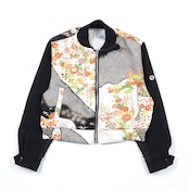 【BJK-L014】再構築リバーシブル着物ボンバー KIMONO REVERSIBLE BOMBER JACKET