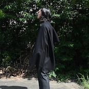 product twelve(プロダクトトゥウェルブ) T/W Rain Coat、カシミアストールスタイル