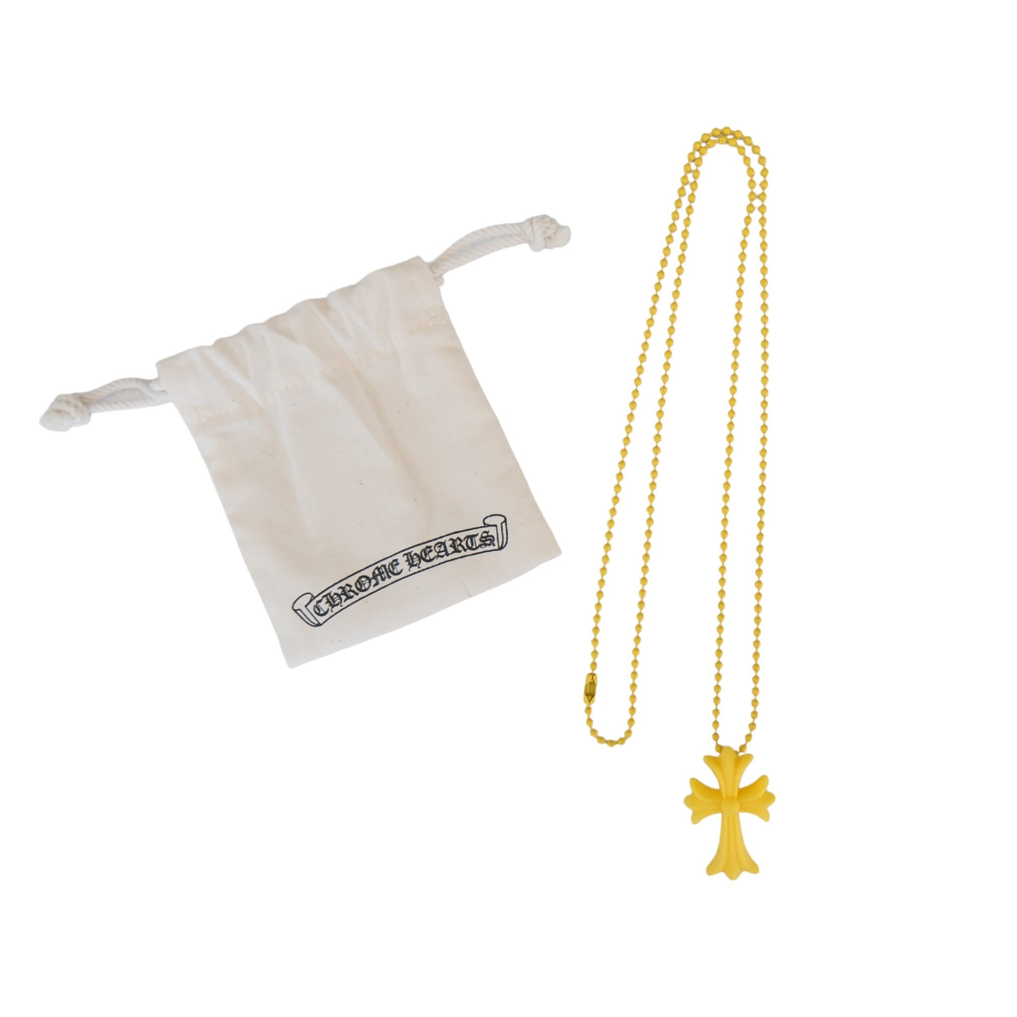 2025 chrome hearts シリコンラバー　ネックレス　YELLOW Chrome Hearts クロムハーツ Silicone Rubber シリコンラバー