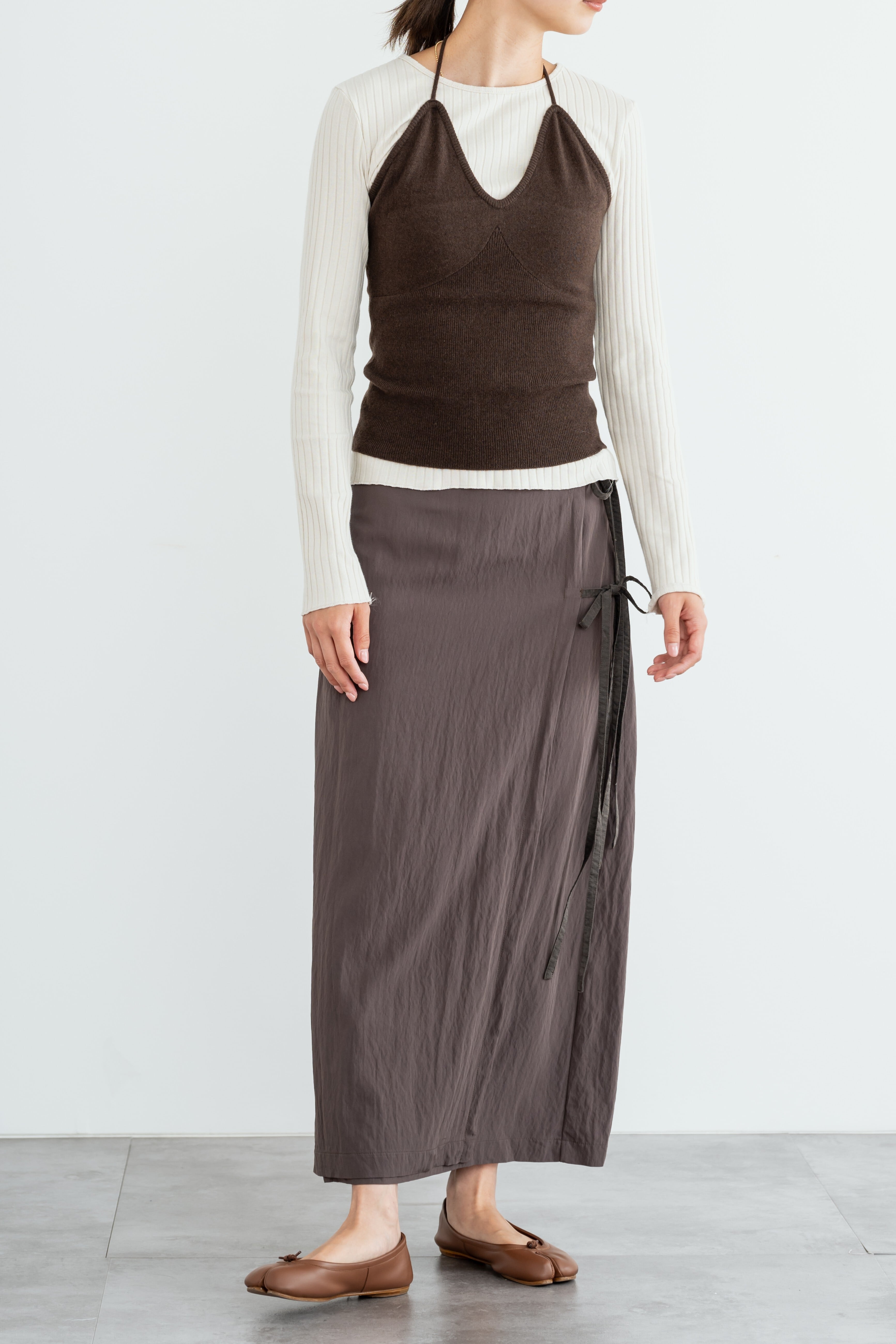 daily wrap skirt ※セット可 | myl