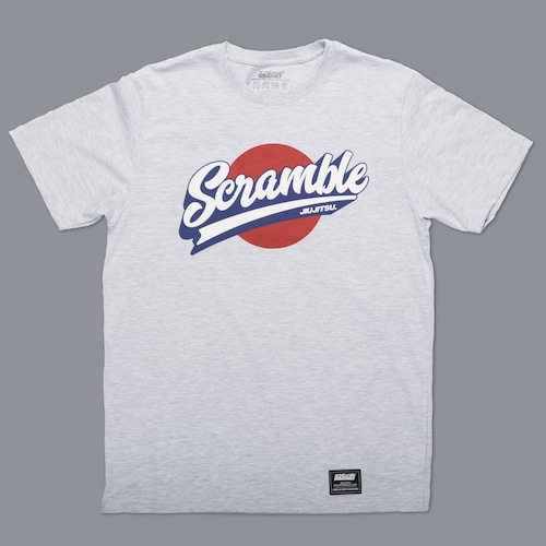 Scramble Sport Logo Tee - Grey｜格闘技、柔術Tシャツ