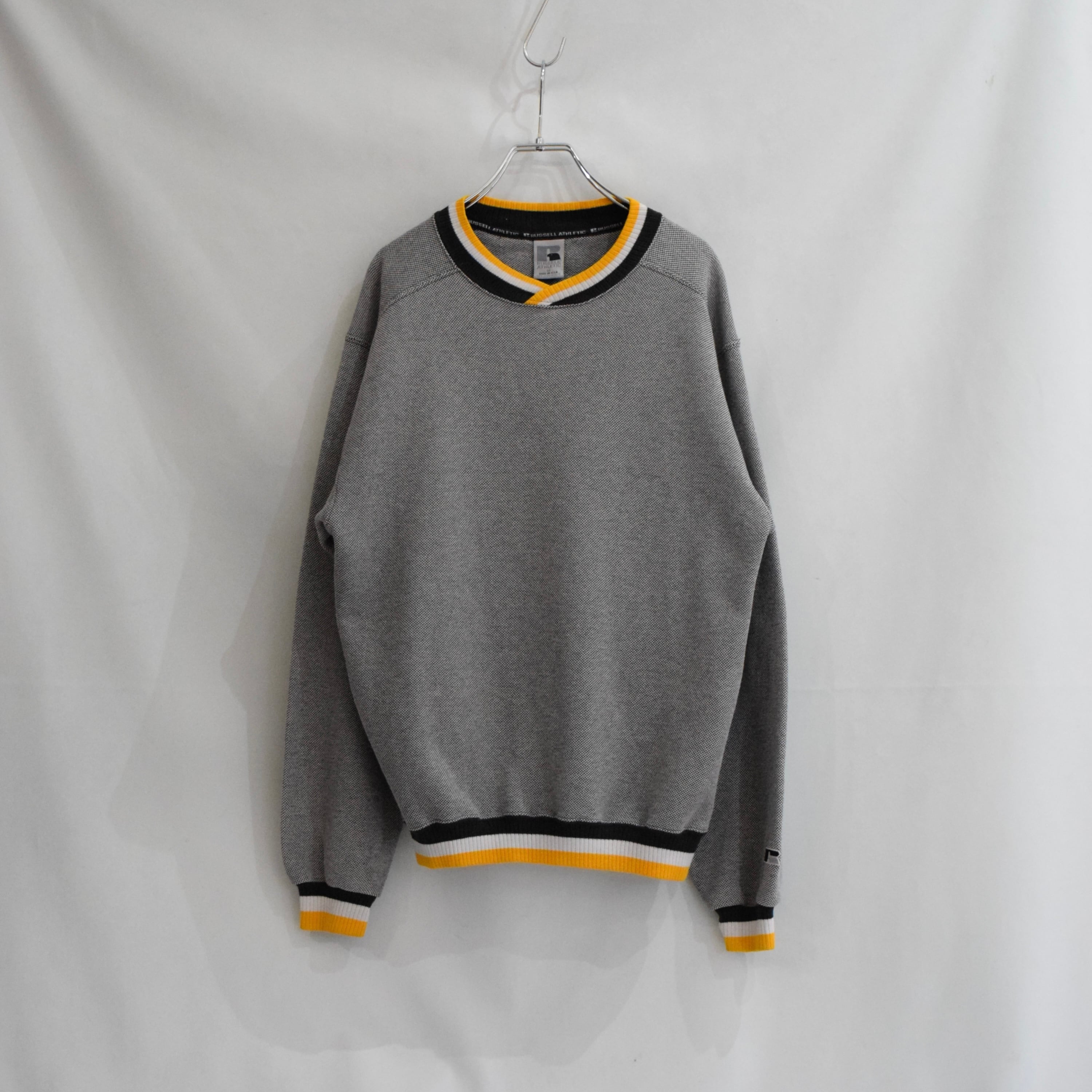 90's made in USA RUSSELL ATHLETIC ジップパーカー メンズXL グリーン