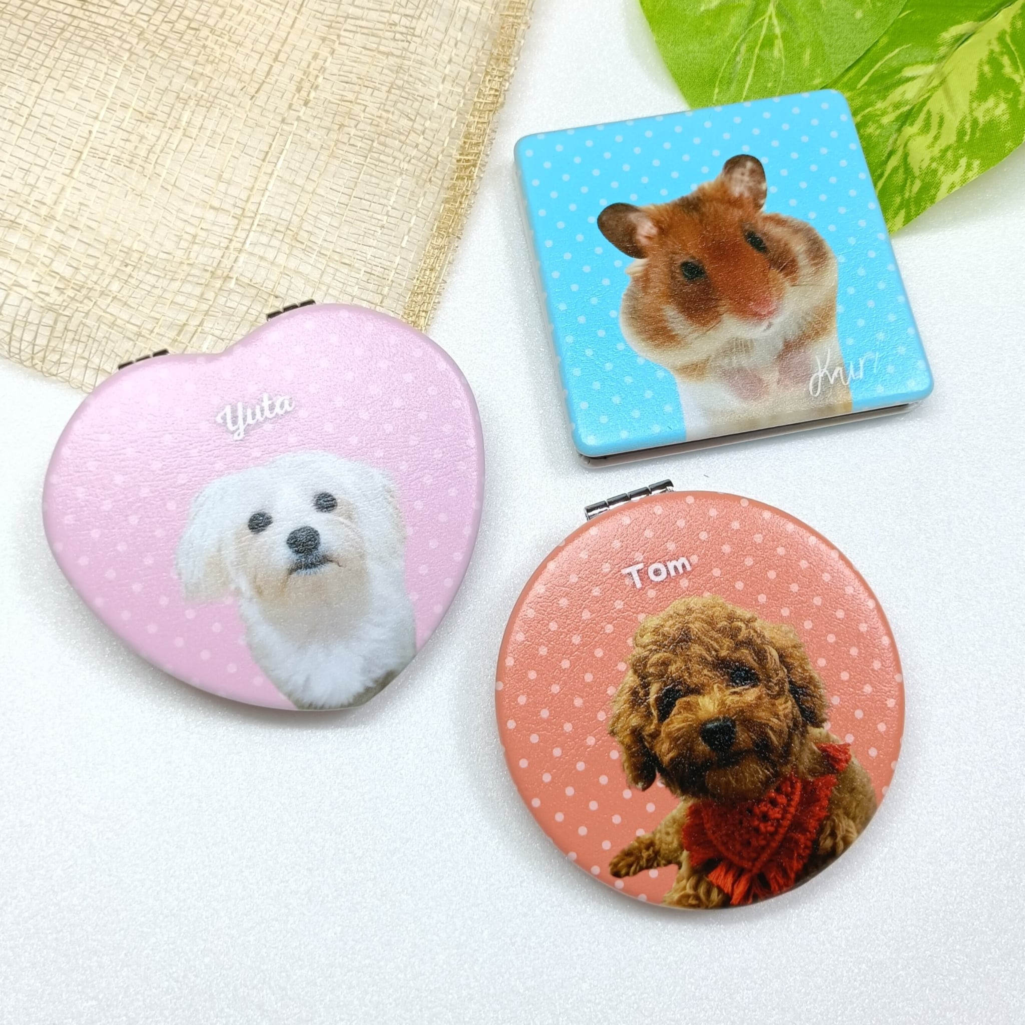 コンパクトミラー1個