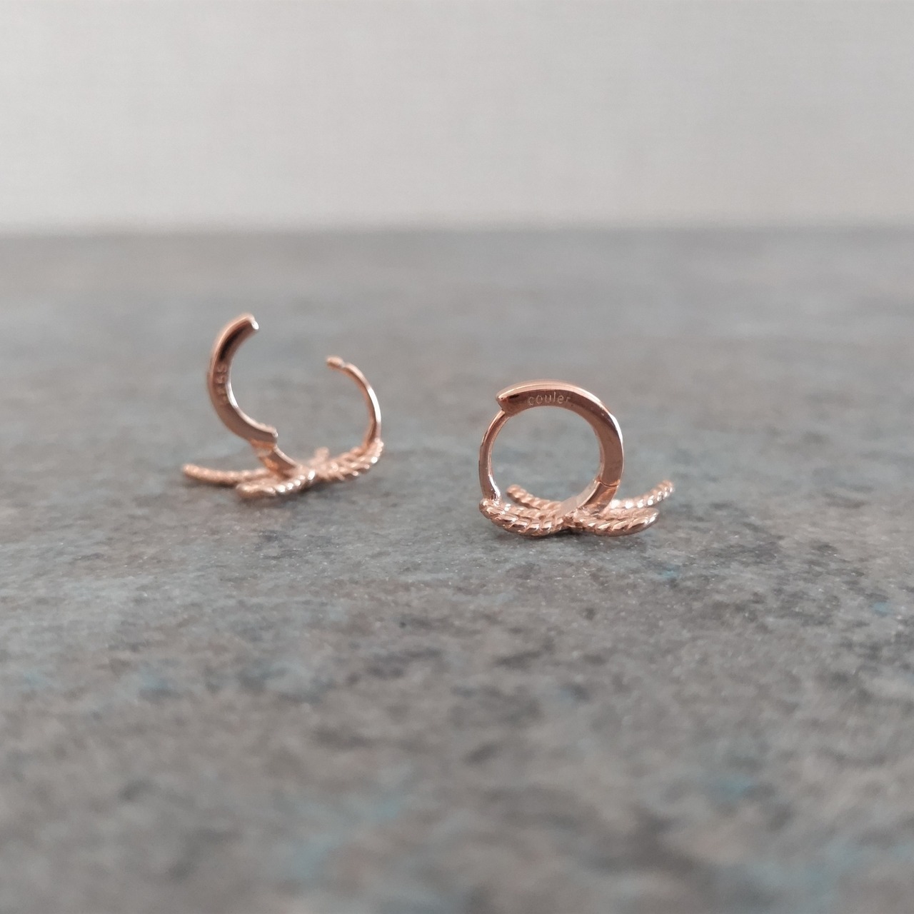 【片耳】Coil Ribbon Pierce