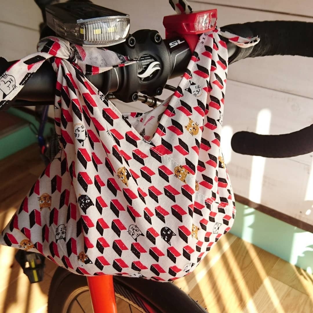 ハンドル袋 | Cyclone | ハンドメイドのゆるかわサイクルキャップ
